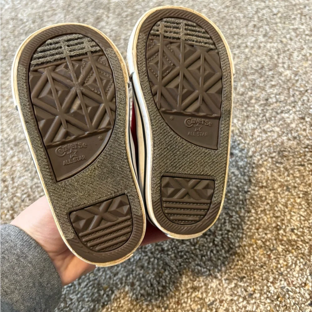 Converse Red Kids Sneakers
